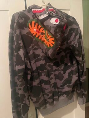 Camo Bape Zip-Up